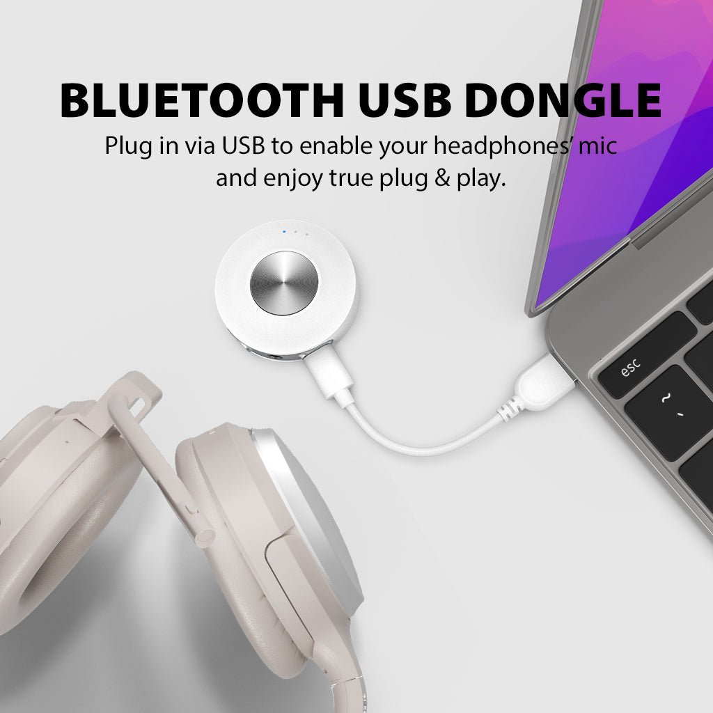 SoundJet R2 | Bluetooth Adapter for Airplane, PC, GYM, PS5