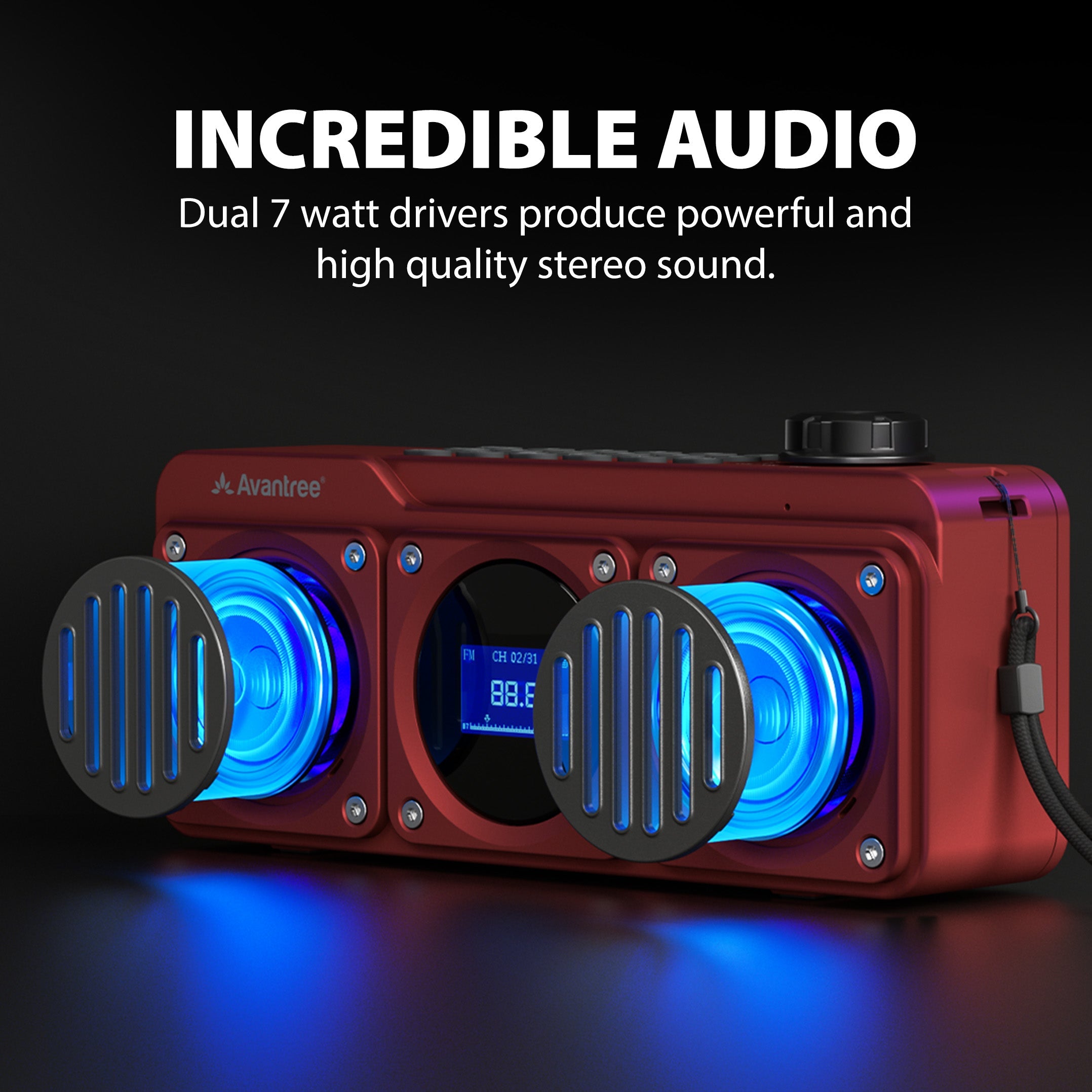 Boombyte | BT5.1 Portable Radio Speaker