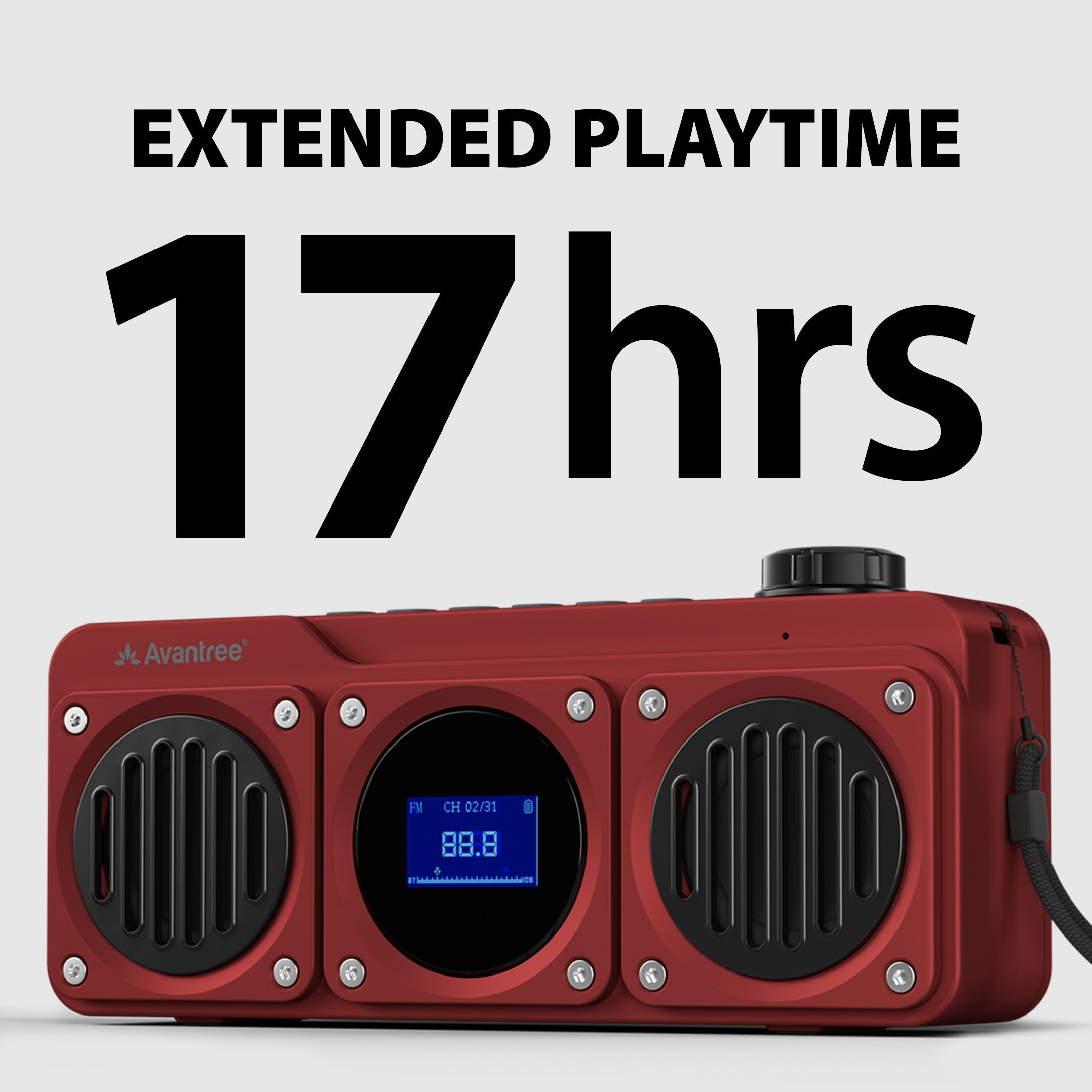 Boombyte | BT5.1 Portable Radio Speaker