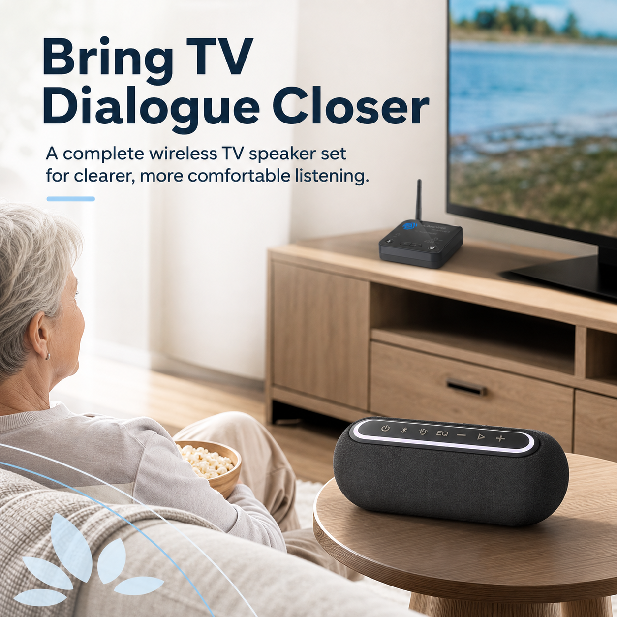 Audikast Harmony A2 | Wireless TV Speaker Set