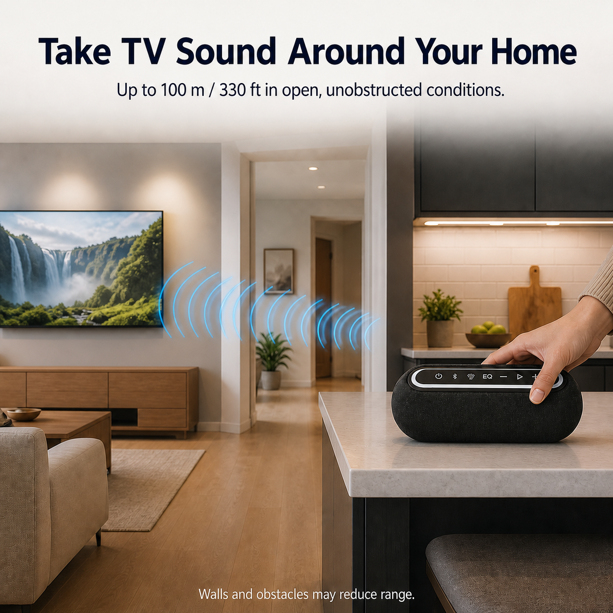 Audikast Harmony A2 | Wireless TV Speaker Set