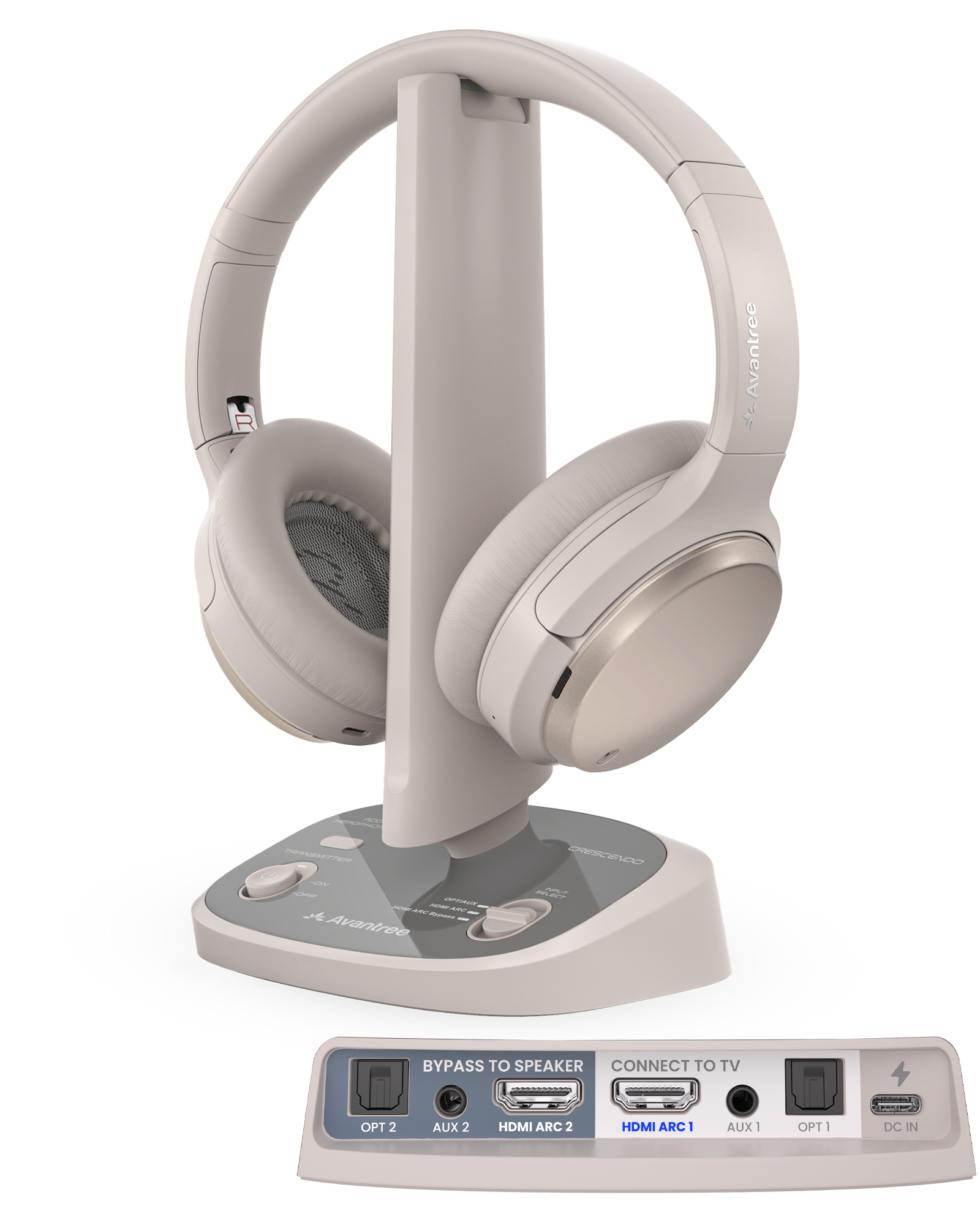 Crescendo Me | TV Headphones with Personalized Audio