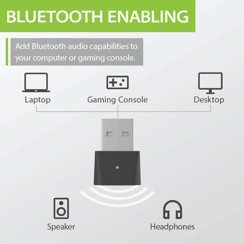 DG80P | Bluetooth USB Dongle Audio Adapter