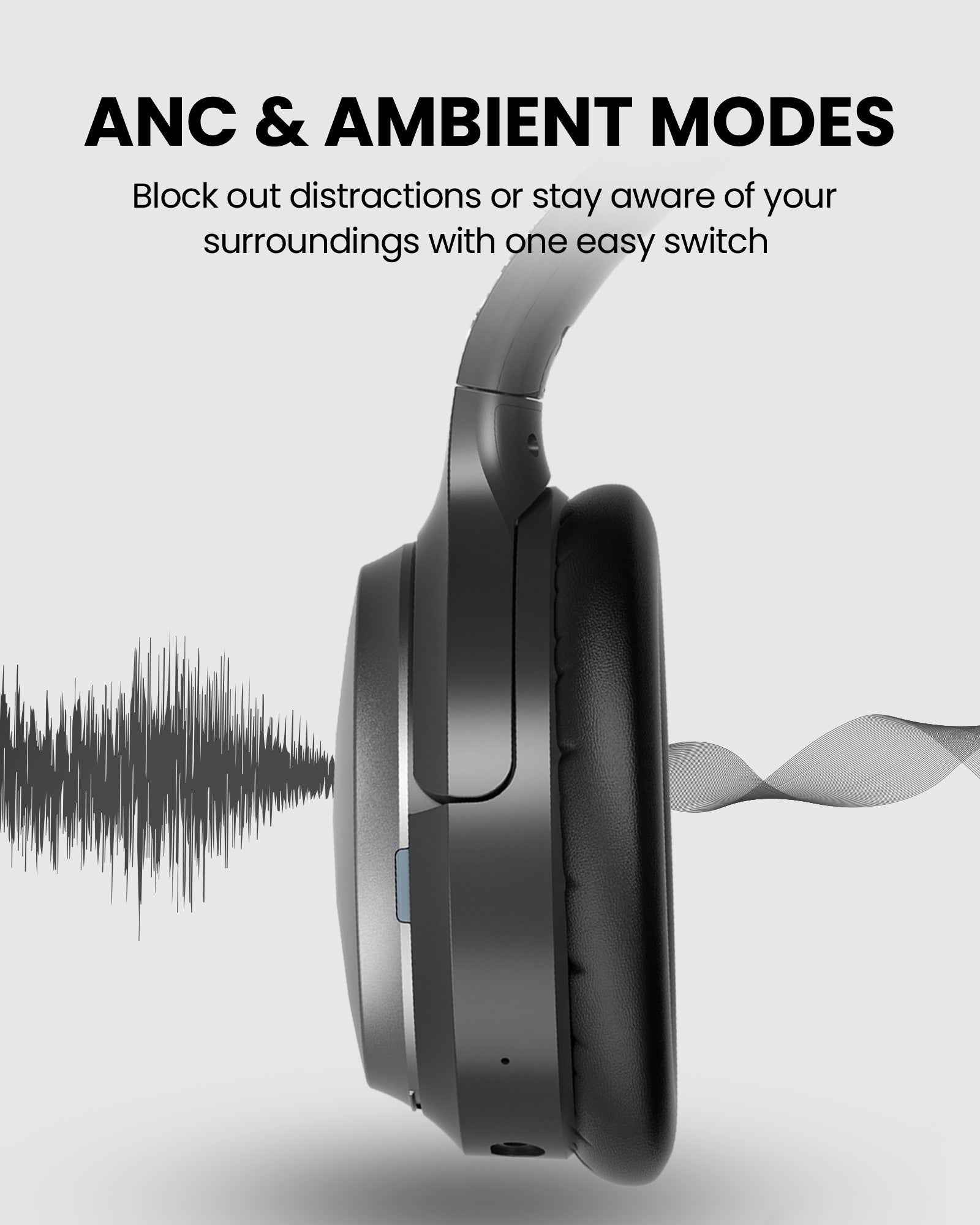 Eon Aura T | Wireless Auracast TV Headphones
