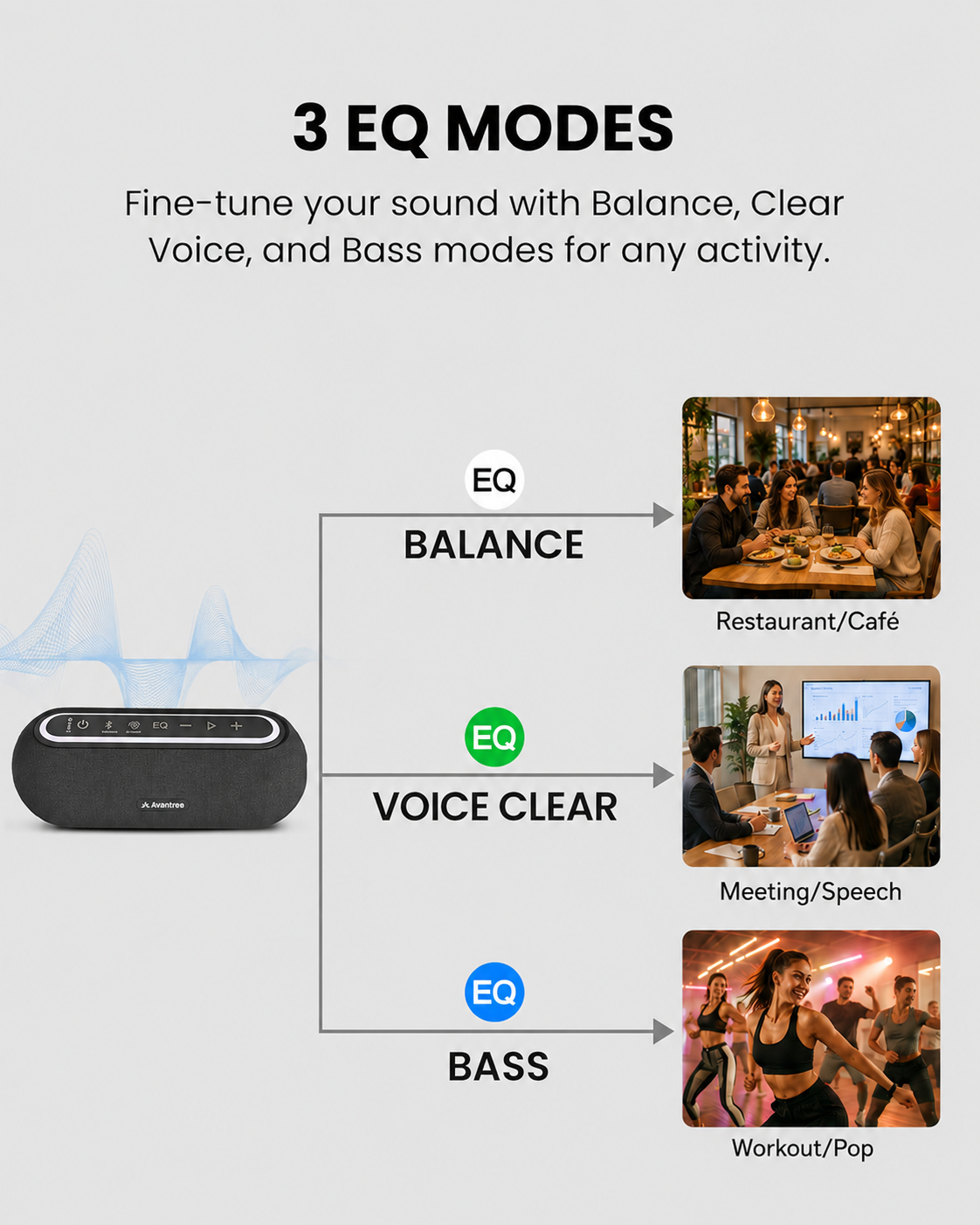 Harmony A2 | Auracast Multi-Room Speaker System Enhanced Sound