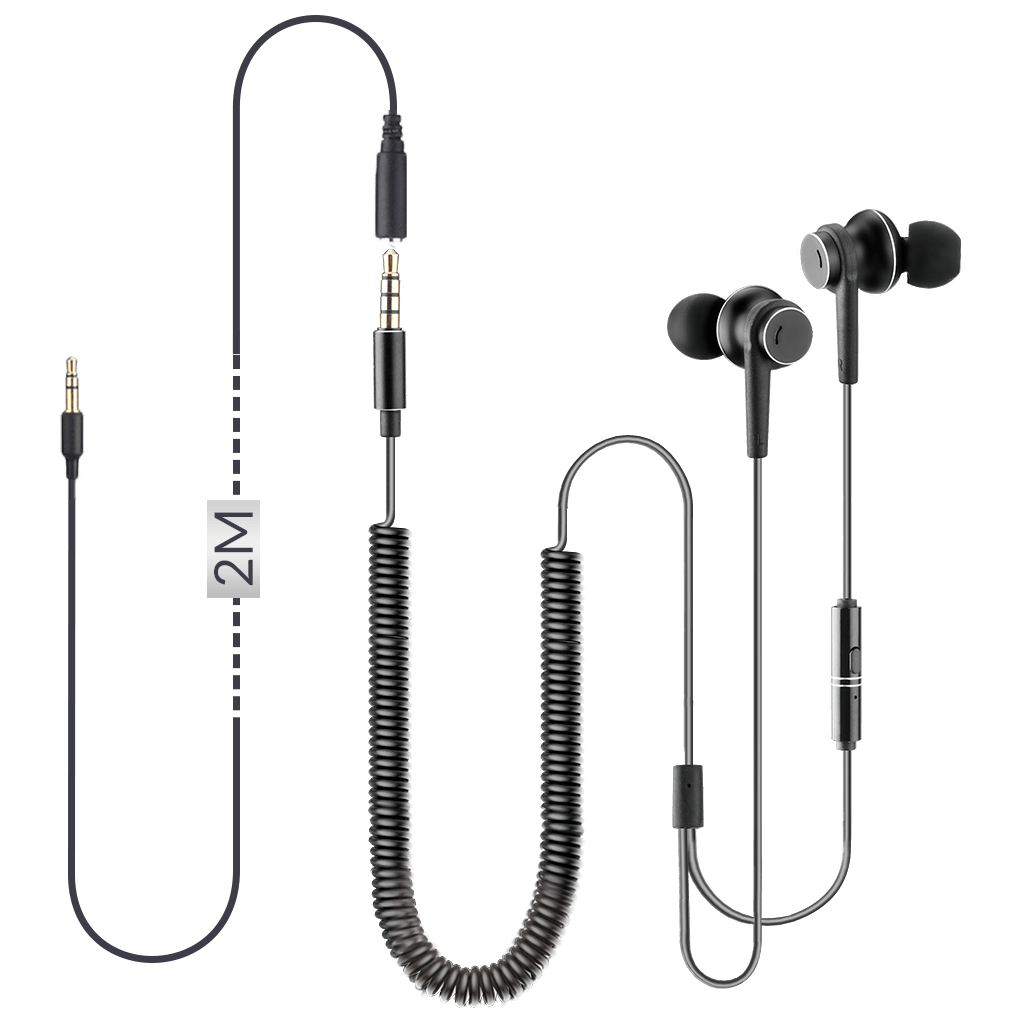 HF027 | Long Cord Earbuds for TV PC and Keyboard