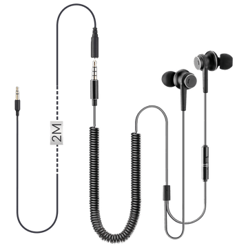 HF027 | Long Cord Earbuds for TV PC and Keyboard
