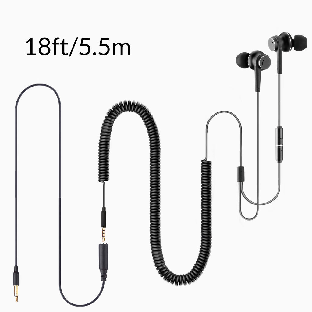 HF027 | Long Cord Earbuds for TV PC and Keyboard