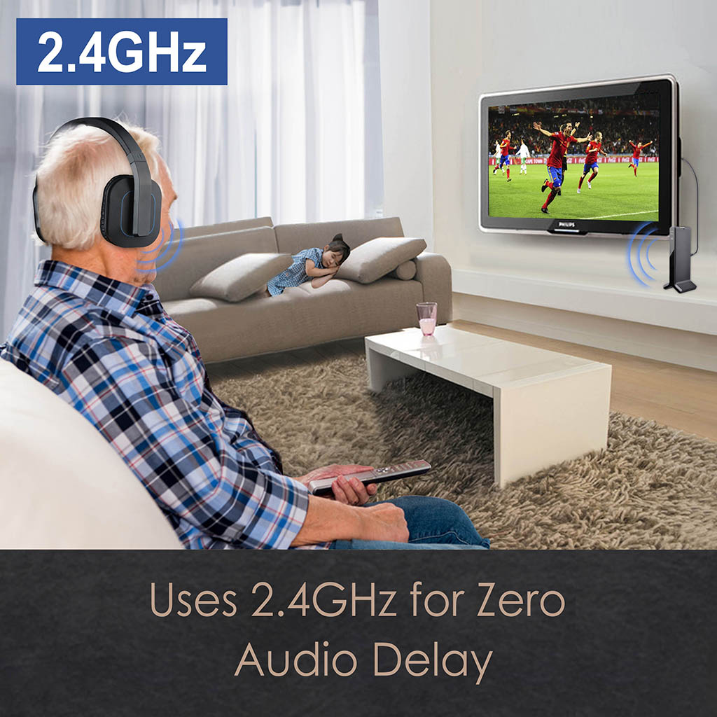 HT280 | 2.4G Wireless TV Headphone System