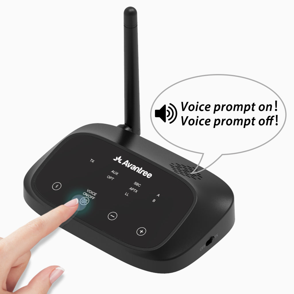 HT5006 | Wireless Earbuds for TV with Transmitter Set