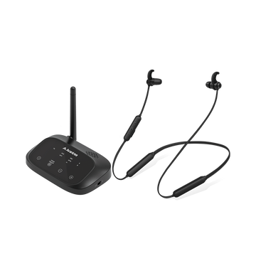 HT5006 | Wireless Earbuds for TV with Transmitter Set
