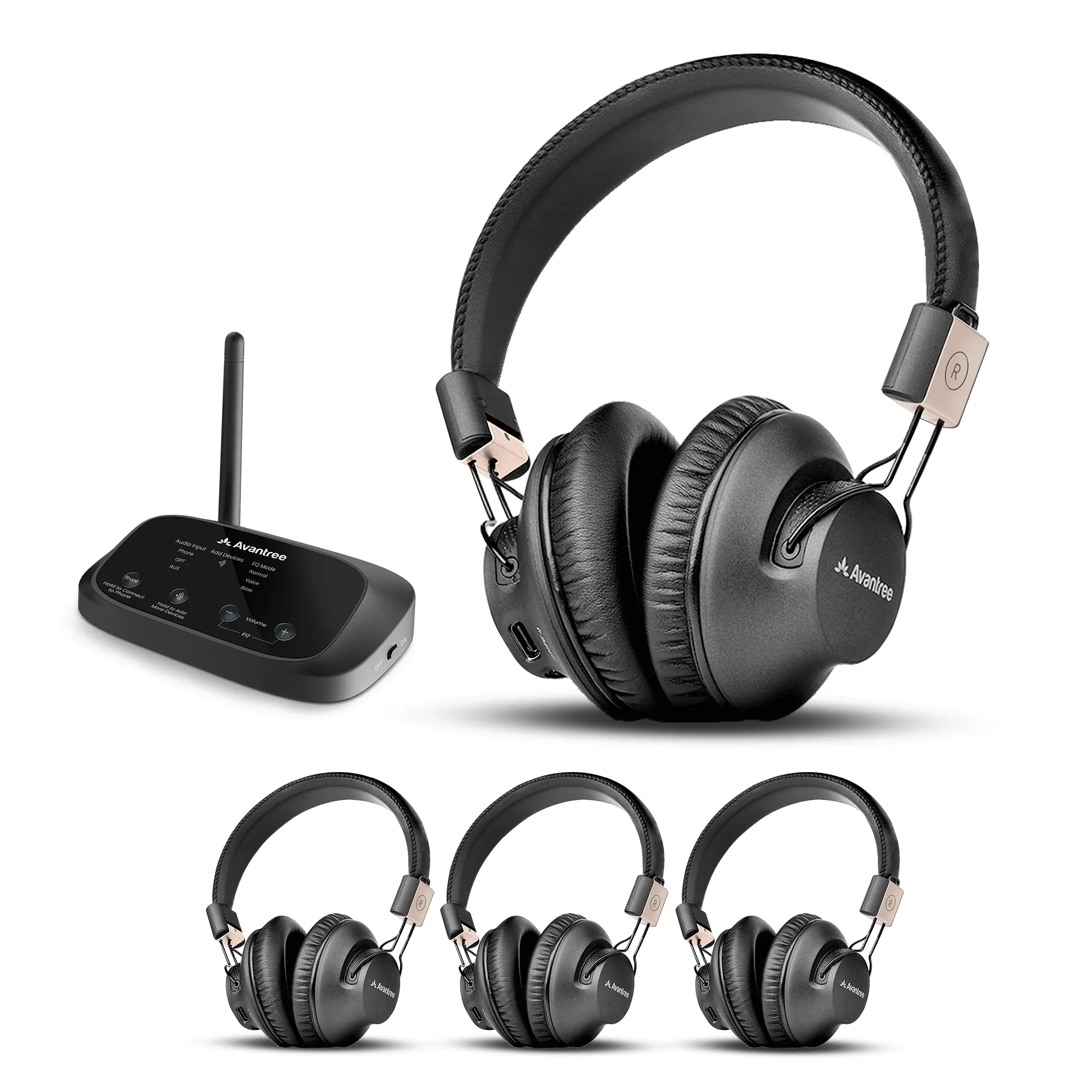 Quartet 2 | Wireless Multi-User Headphones System