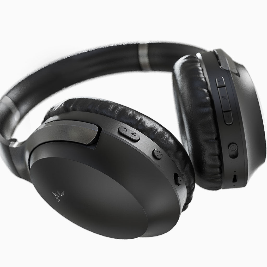 Aria 90B | Bluetooth Meeting Headphones w/ Mic & Adapter