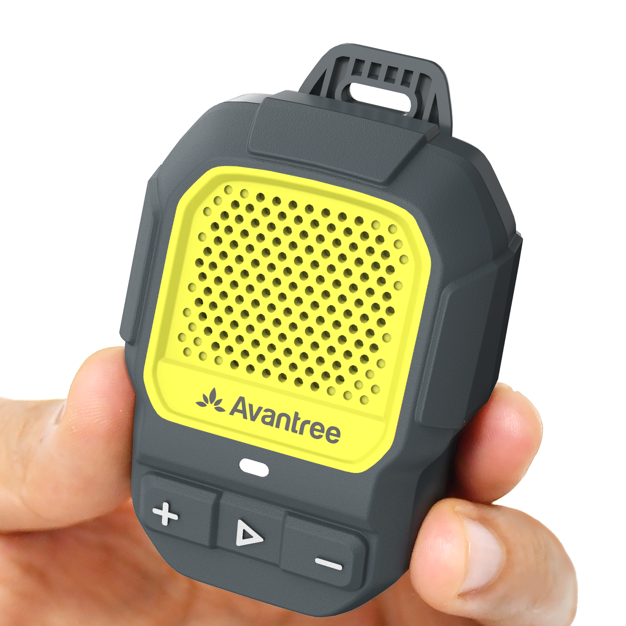 ShareCast Solo | Clip-On Auracast Wearable Speaker