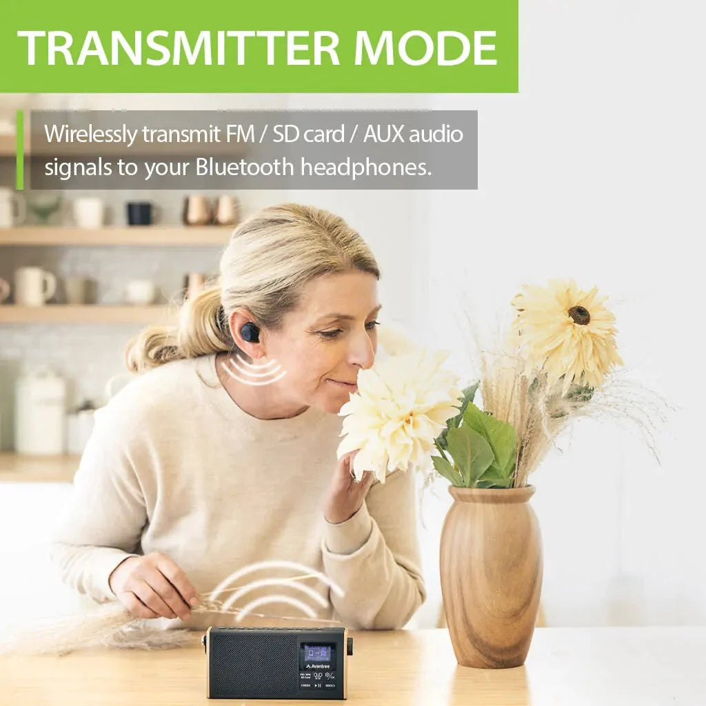 Soundbyte T  |  Portable FM Radio with Bluetooth