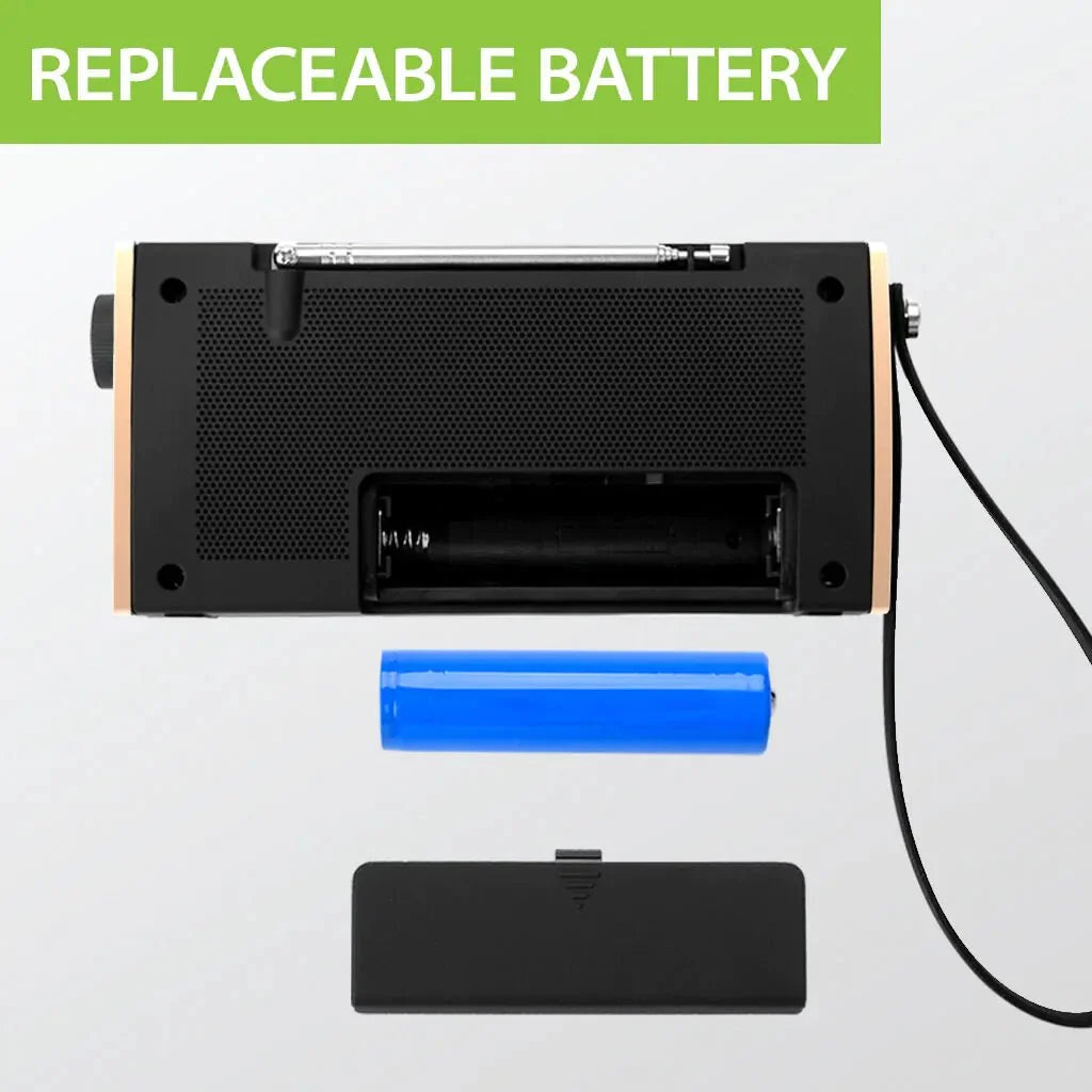 Soundbyte T  |  Portable FM Radio with Bluetooth