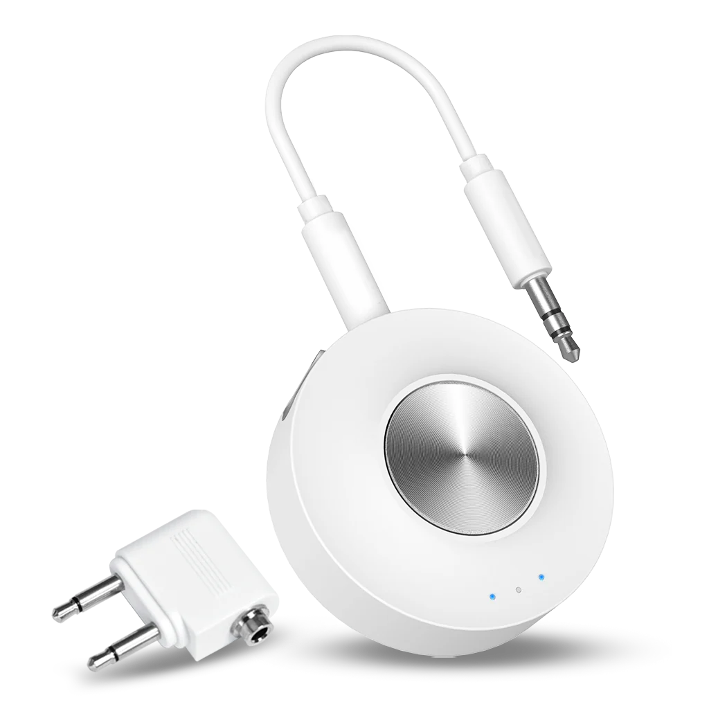SoundJet R2 | Bluetooth Adapter for Airplane, PC, GYM, PS5
