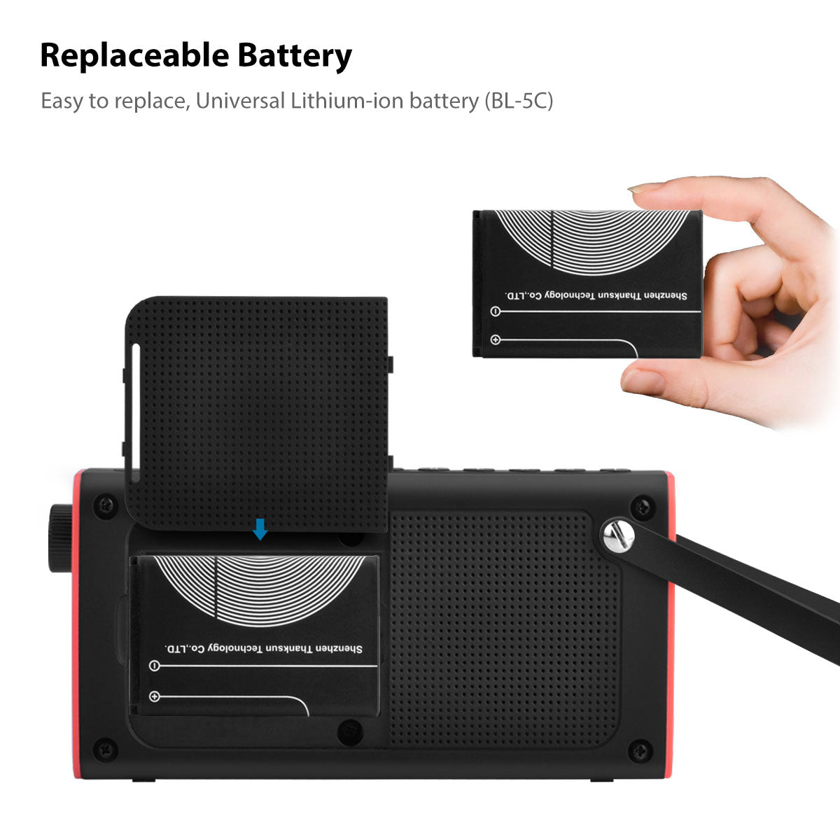 SP850 | Best Portable Radio with Bluetooth Speaker