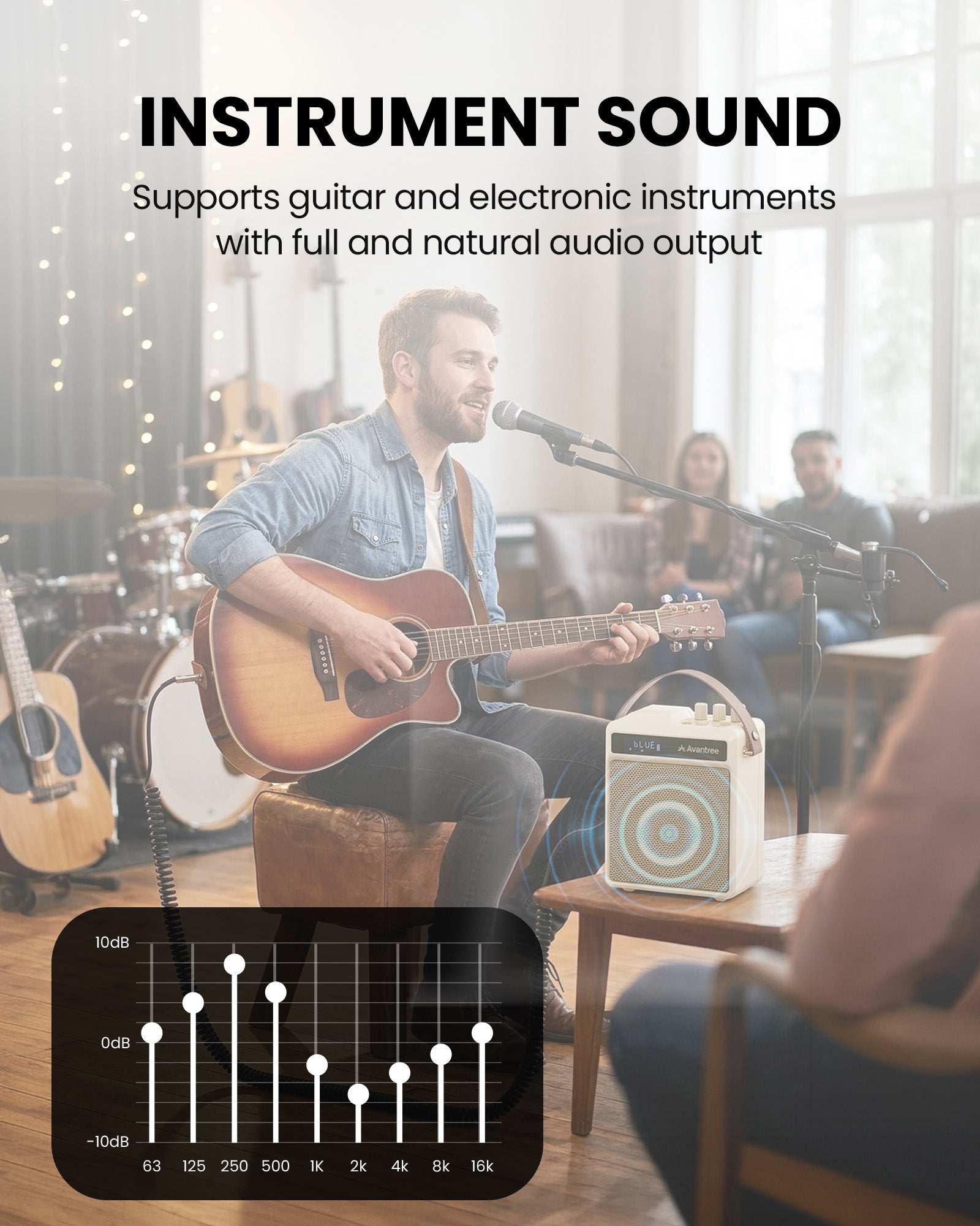 VoxAmp Duo | Wireless Speaker with Dual Microphones