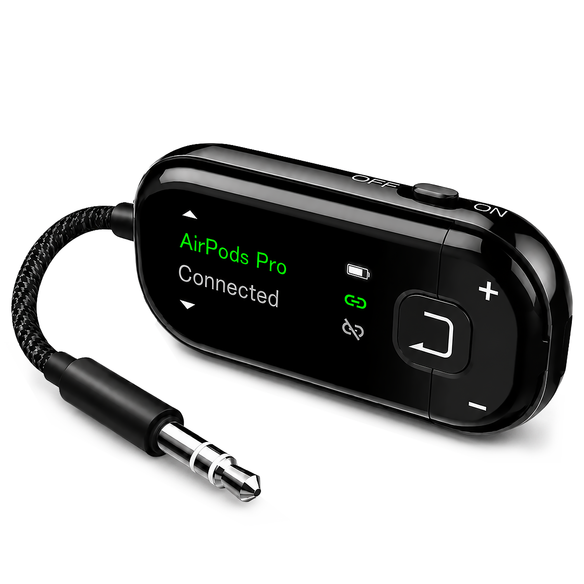 Voyager | Bluetooth Airplane Adapter with Auracast