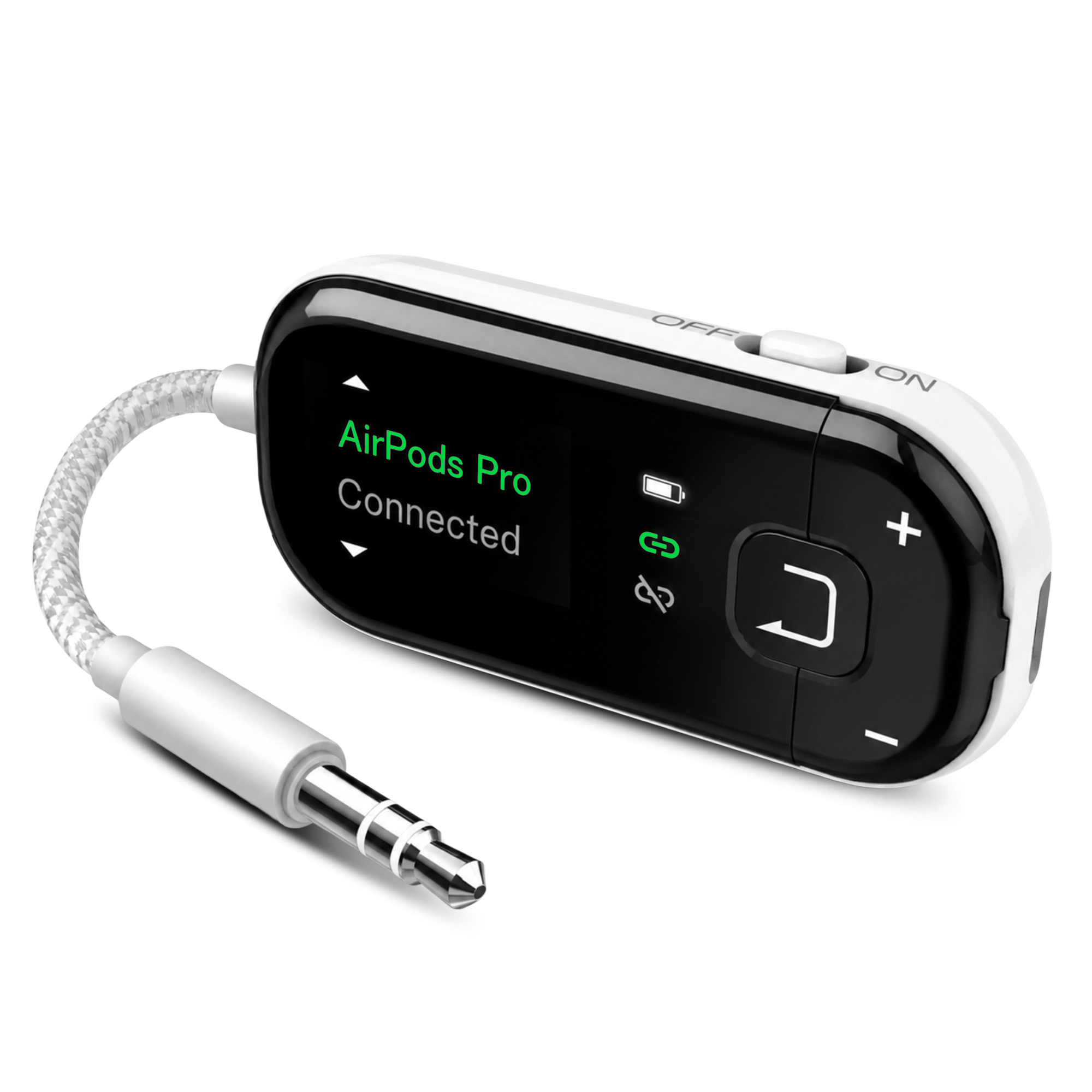 Voyager | Bluetooth Airplane Adapter with Auracast