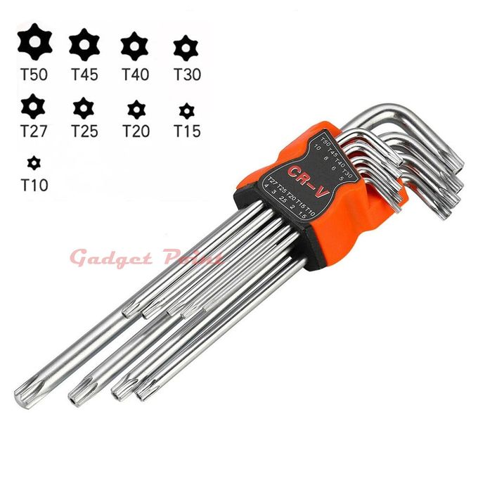 Torx Alien Key Set with Hole